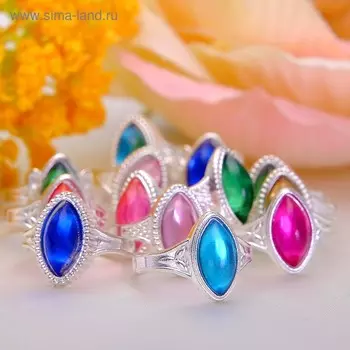 Кольцо детское "Эллипс", цвет МИКС, размер МИКС