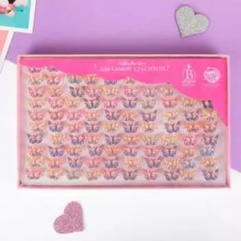 Кольцо детское «Выбражулька», бабочка, цвет МИКС