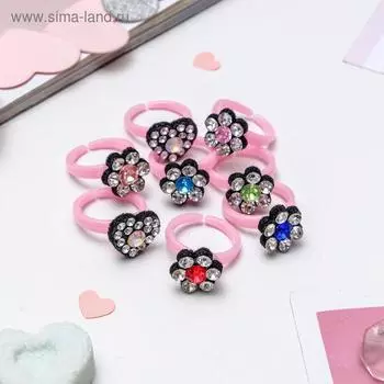 Кольцо детское «Выбражулька» , форма МИКС, цвет МИКС, безразмерное