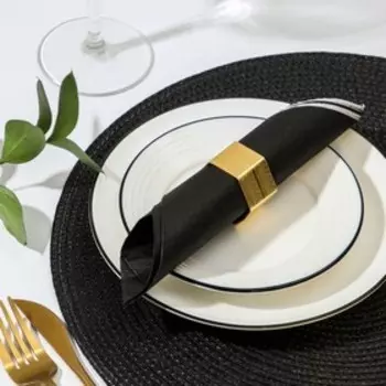 Кольцо для салфетки Noble, 4,8×4,2×2,5 см, цвет золотой