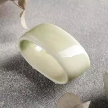 Кольцо для салфеток «Акварель», цвет фисташковый