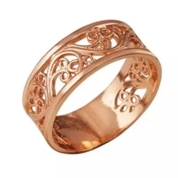 Кольцо "Этника", позолота, 19 размер