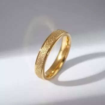 Кольцо «Классика», цвет золото, 17 размер