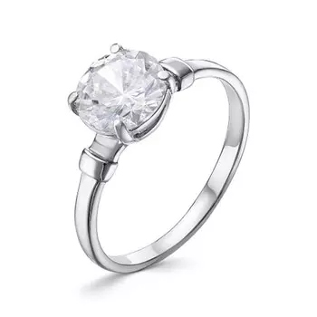 Кольцо «Классика», платинирование, 18 размер