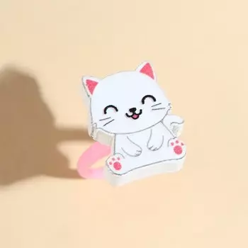Кольцо «Котик» 3 х 2,6 см
