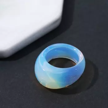 Кольцо литое "Лунный камень", размер МИКС