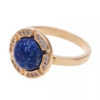 Кольцо с лазуритом "Луна" размер 16