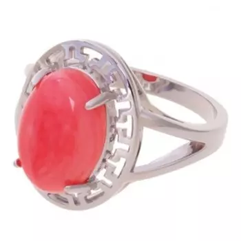 Кольцо с родохрозитом "Греческое" размер 16