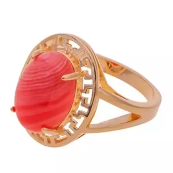 Кольцо с родохрозитом "Греческое" размер 16