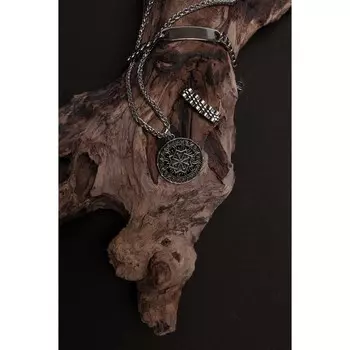 Кольцо «Стальное» механизм, цвет серебро, 18,5 размер