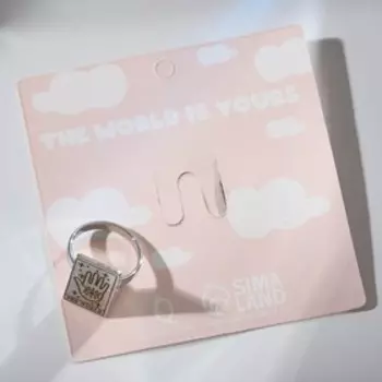 Кольцо «Таро» мир, цвет серебро, 16 размер