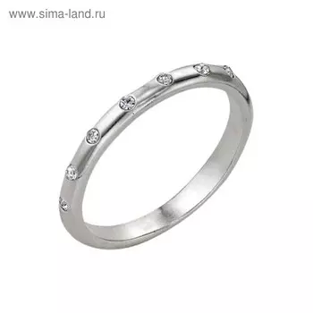 Кольцо "Венчание", посеребрение, 16,5 размер