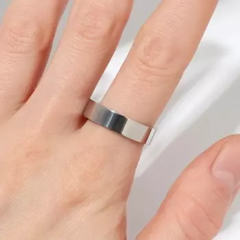 Кольцо XUPING эстетика, цвет серебро, размер 18