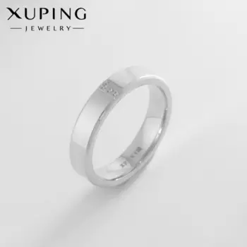 Кольцо XUPING слава, цвет белый в серебре, размер 18