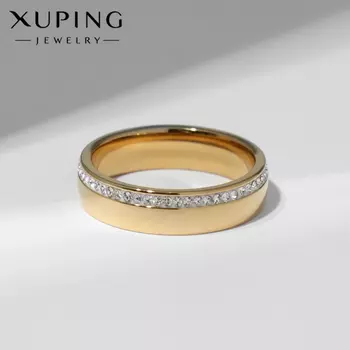 Кольцо XUPING стимул, цвет белый в золоте, размер 19