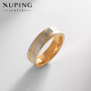 Кольцо XUPING тренд макс, цвет золото, размер 19