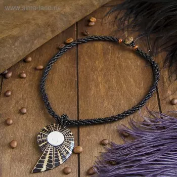 Колье "Млечный путь" 27х5х0,5 см