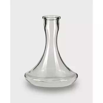 Колба для кальяна "Крафт", h-26см, d-21.5см, прозрачная