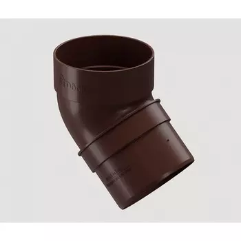 Колено Dcke «STANDARD», 80 мм45, коричневое