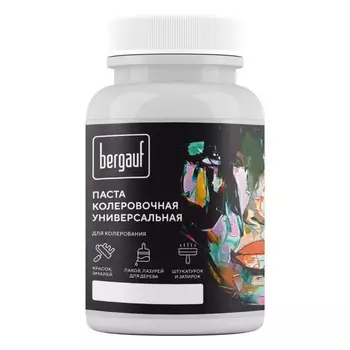 Колер универсальный BERGAUF карамель, 0,1л
