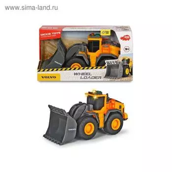 Колесный погрузчик Volvo 23 см, свет, звук