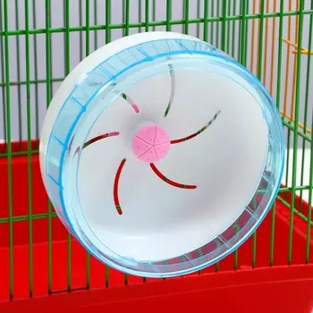 Колесо для грызунов тихое, 13,5 см, синее