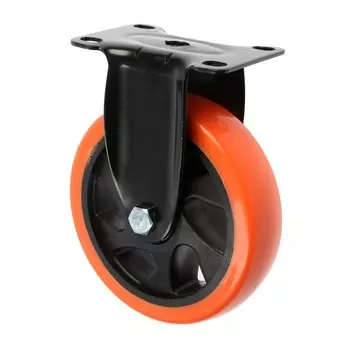 Колесо мебельное CAPPIO, d=125 мм, покрытие PVC