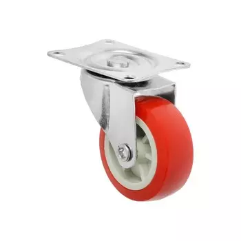 Колесо мебельное, d=50 мм, без тормоза, 4 шт.