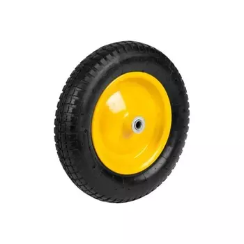 Колесо пневматическое, d = 360 мм, ступица: диаметр 16 мм, длина 100 мм