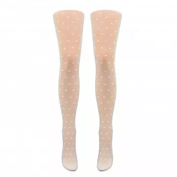 Колготки детские 40 ден, цвет белый, рост 104-110