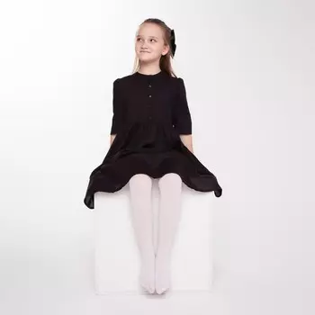 Колготки детские, цвет белый, рост 110-116