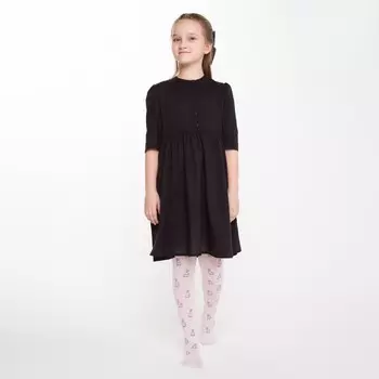 Колготки детские, цвет белый, рост 110-116 (5-6 лет)