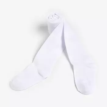 Колготки детские, цвет белый, рост 92-98 см