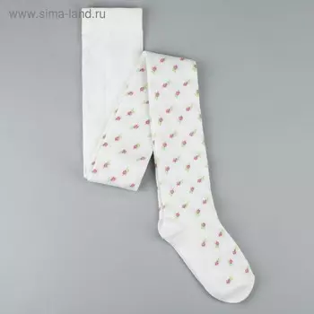 Колготки детские, цвет молочный (latte), рост 104-110