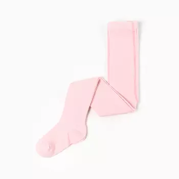 Колготки детские цвет розовый, рост 80-86 см