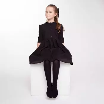 Колготки детские, цвет синий (blu), рост 128-134 см