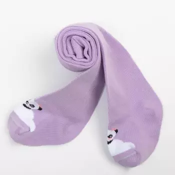 Колготки детские, цвет сирень, рост 68-74 см