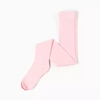 Колготки детские, цвет светло-розовый, рост 74-80 см