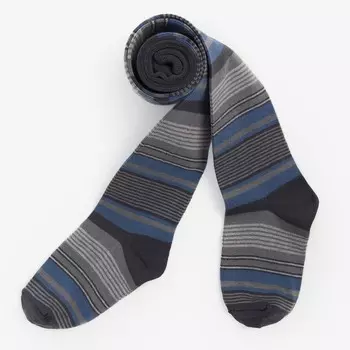 Колготки детские, цвет тёмно-серый, рост 116-122