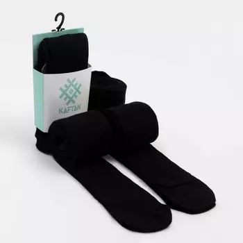 Колготки детские KAFTAN "BASIC", 104-110 см, черный