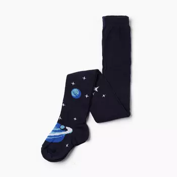 Колготки детские KAFTAN "Космос", 116-122 см, синий