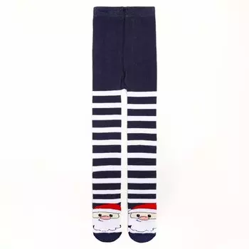 Колготки детские KAFTAN "Санта" 104-110 см, синий