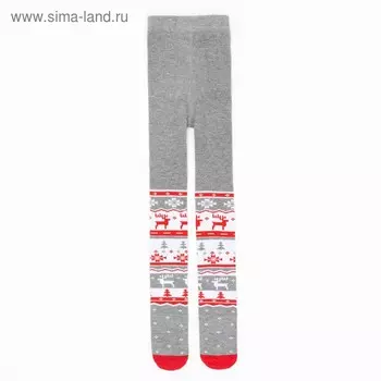 Колготки детские KAFTAN «Зимний лес» 92-98 см, 2-3 года 80% хл, 17% п/а, 3%эл