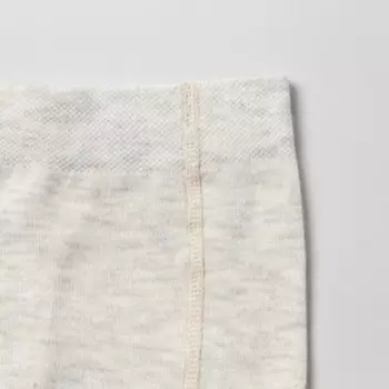 Колготки детские кашемировые, цвет светло-серый, рост 68-74