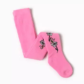 Колготки детские махровые, цвет МИКС, р-р 92-104 (3 года)