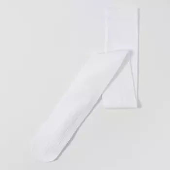 Колготки детские MINAKU цвет белый, рост 122-128 (6-8 л)