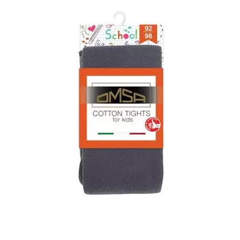 Колготки детские OMSA kids Collant 11С01-2 гладь Grigio, размер 128-134