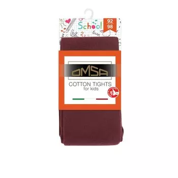 Колготки детские OMSA kids Collant 11С01-3 гладь Bordo, размер 140-146
