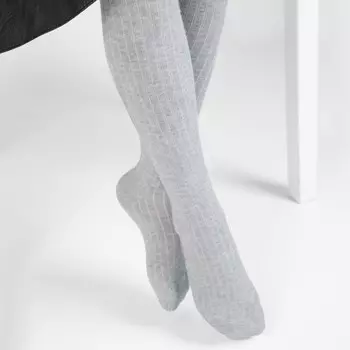 Колготки детские, рост 86-92 см, цвет светло-серый