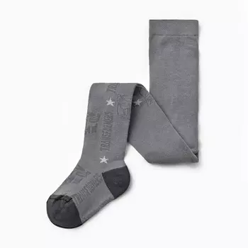 Колготки детские "Transformers", рост 116-122 см, цвет серый